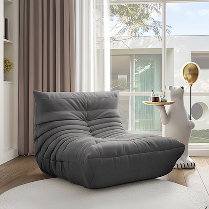 Togo Armchair Foam Lounge Chair | Suede Leather Corduroy