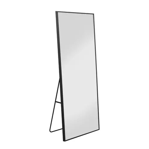 Full Length Standing Mirror Aluminum Frame Arched or Rect