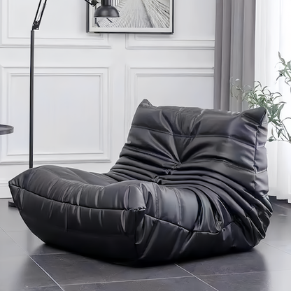 Togo Armchair Foam Lounge Chair | Suede Leather Corduroy
