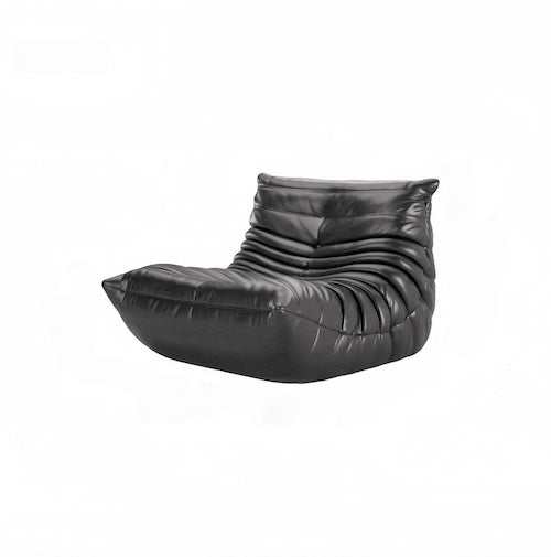 Togo Armchair Foam Lounge Chair | Suede Leather Corduroy