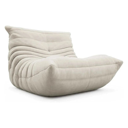 Togo Armchair Foam Lounge Chair | Suede Leather Corduroy