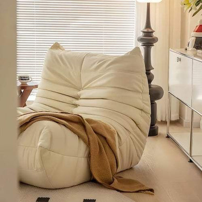 Togo Armchair Foam Lounge Chair | Suede Leather Corduroy