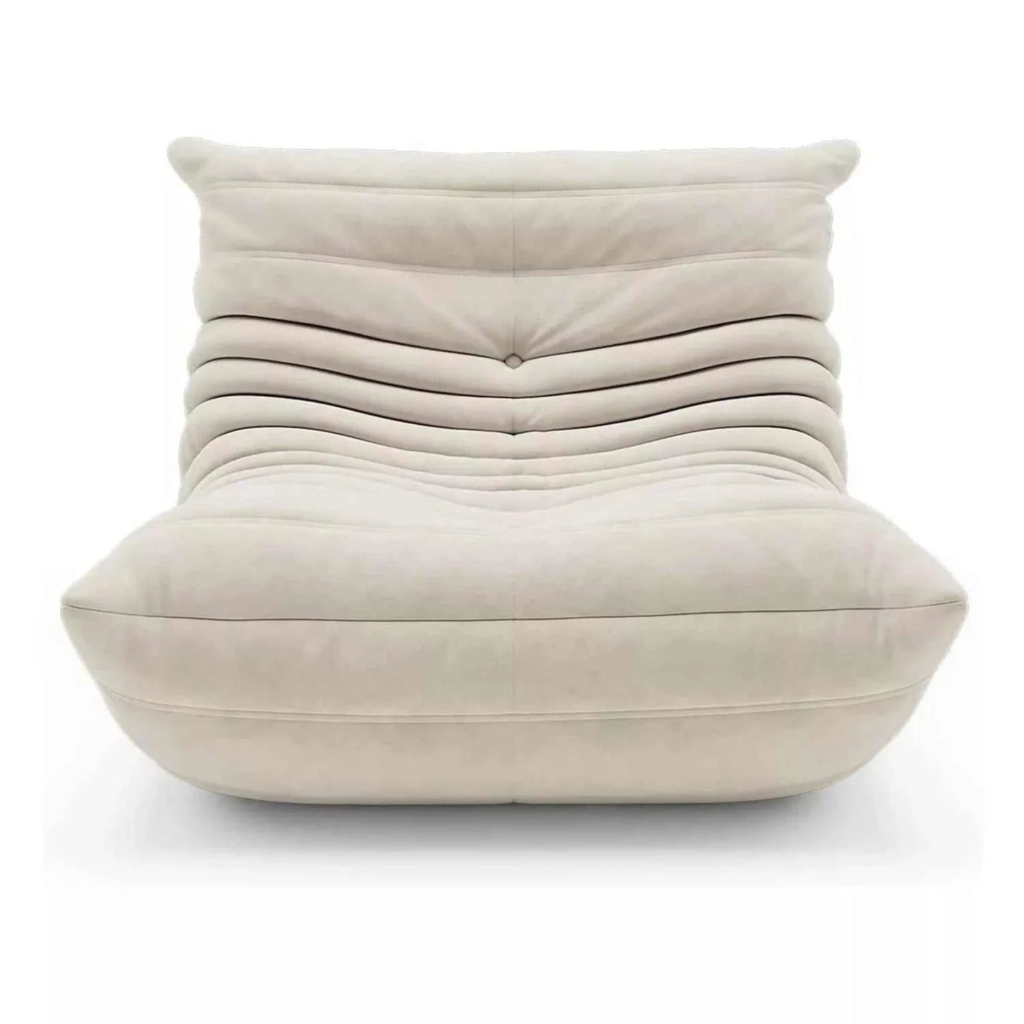 Togo Armchair Foam Lounge Chair | Suede Leather Corduroy