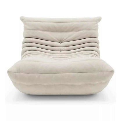 Togo Armchair Foam Lounge Chair | Suede Leather Corduroy